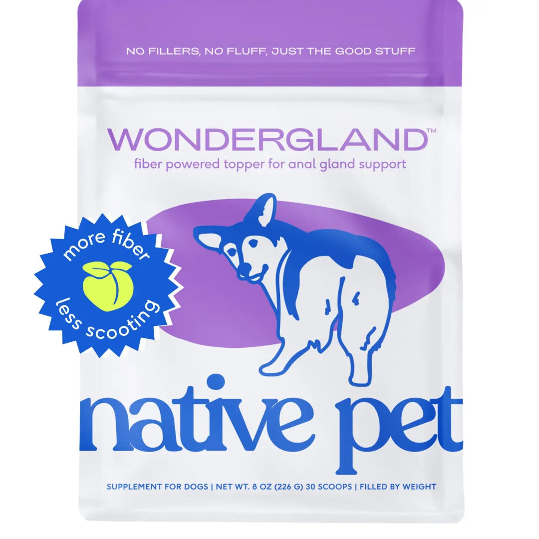 Native Pet - Wondergland Anal Gland Pumpkin Fiber & Digestive Support 8oz