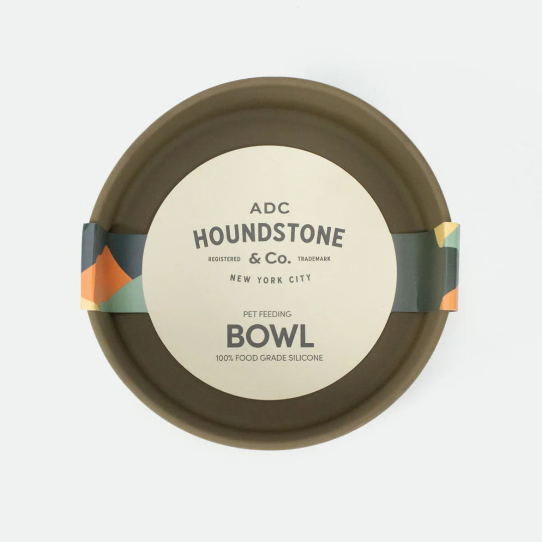 Houndstone: Silicone Pet Feeding Bowl