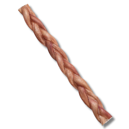 Jack &Pup - Braided Bully Stick 12"