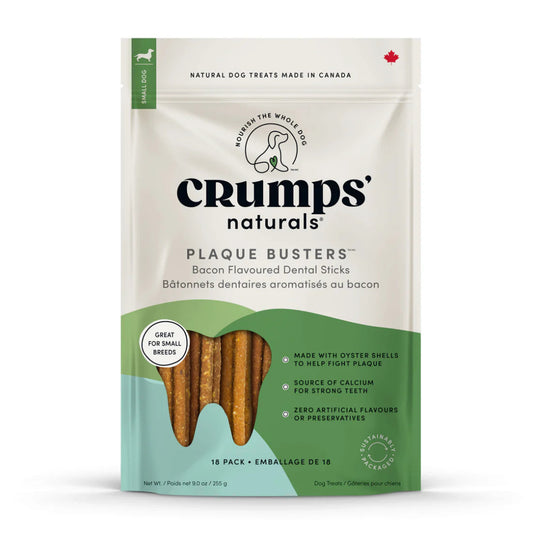 Crumps Naturals - Plaque Buster Bacon Flavor 7" 10pk