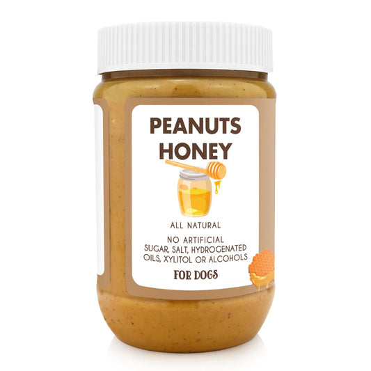 Buddy Budder - Ruff Ruff Raw - Dog Peanut Butter - 17 Oz jar