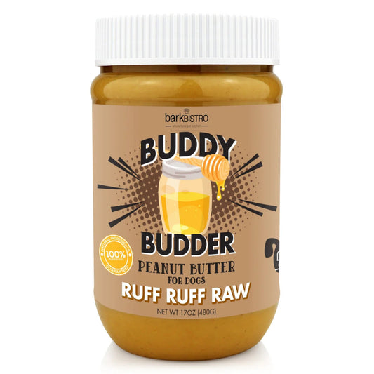 Buddy Budder - Ruff Ruff Raw Peanut Butter Jar 17oz