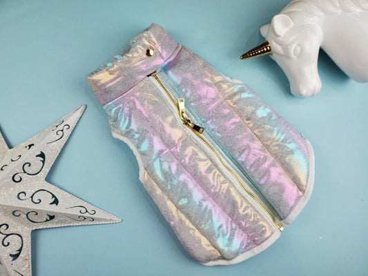House of Furbaby Easy On Magical Unicorn Coat